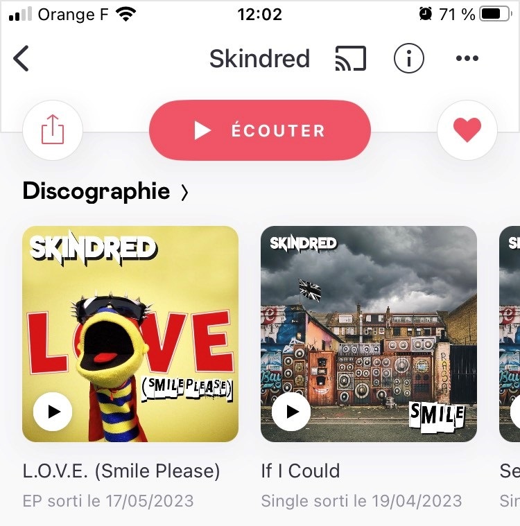 skindred - love EP